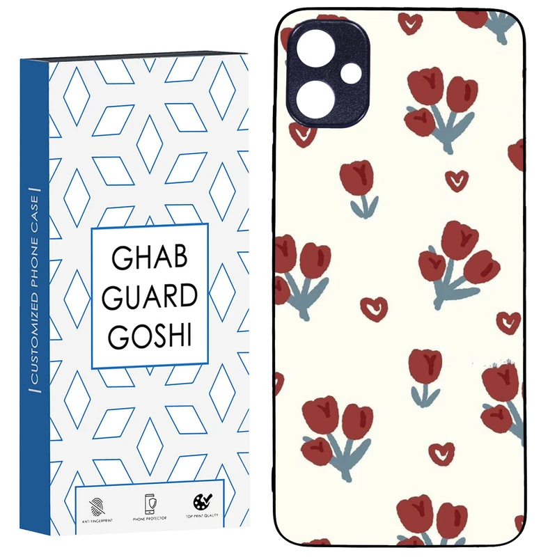 کاور قاب گارد گوشی طرح گل کد TPU-140 مناسب برای گوشی موبایل سامسونگ Galaxy A05