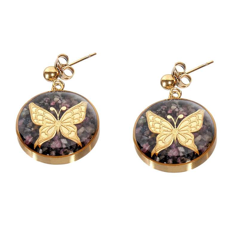 گوشواره زنانه دانژه مدل پروانه