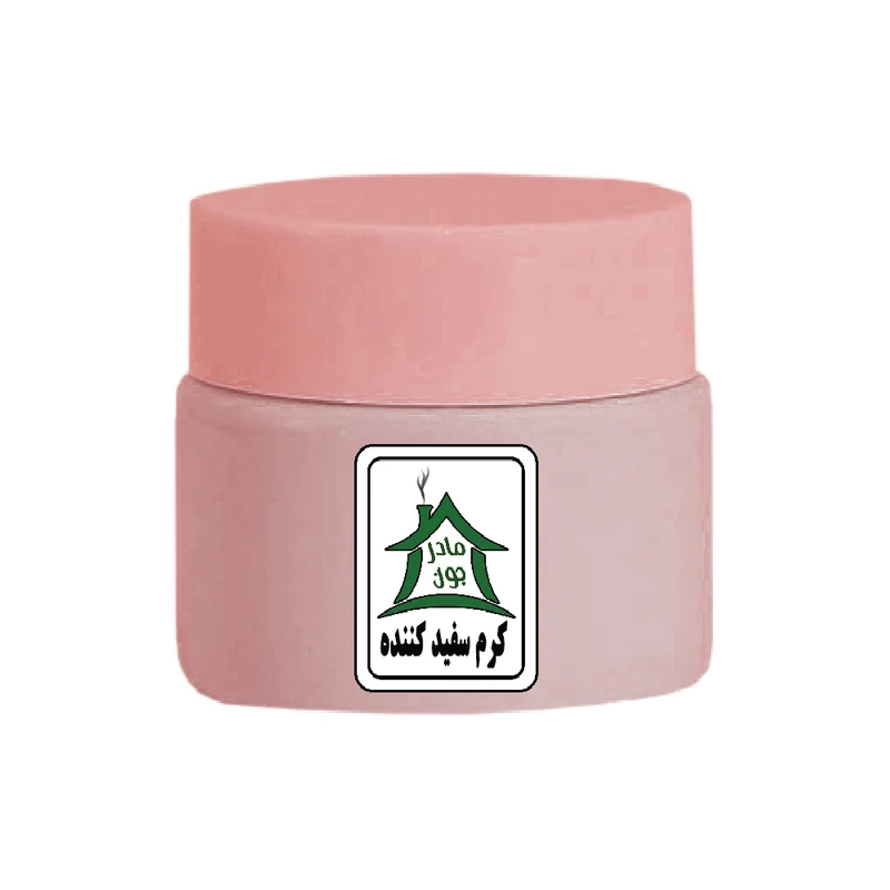 کرم گیاهی سفید کننده پوست خونه مادرجون کد 01 وزن 30 گرم