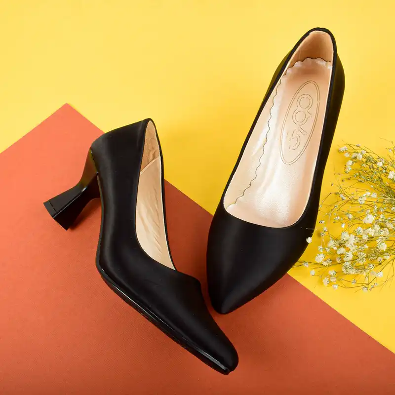 کفش زنانه مورتی مدل ایزابلا ساتن SW.BK.2980