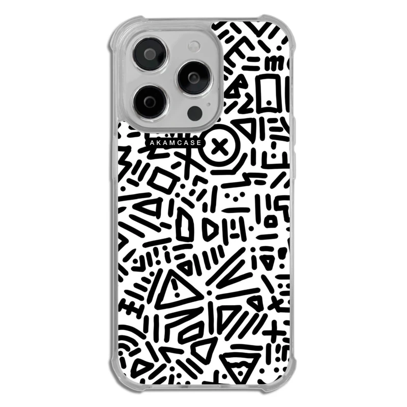 کاور آکام مدل AMC-WTA14PRO-DOODLE14 مناسب برای گوشی موبایل اپل iPhone 14 Pro