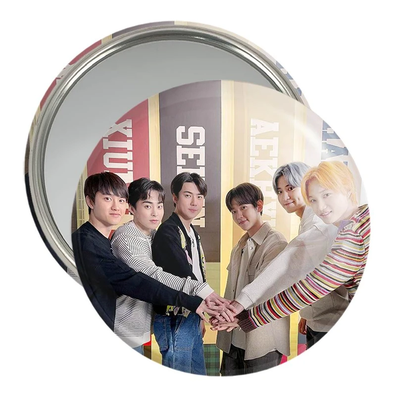 آینه جیبی خندالو مدل گروه اکسو EXO  کد 13670