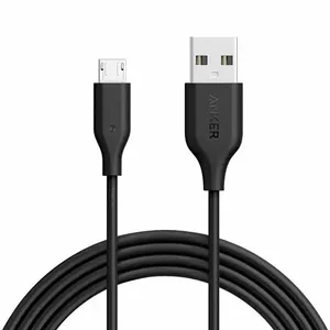 کابل تبدیل USB به microUSB انکر مدل A8132 طول 0.9 متر