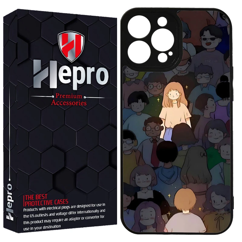 کاور هپرو طرح فانتزی مدل TPU مناسب برای گوشی موبایل اپل IPHONE 15 PRO MAX
