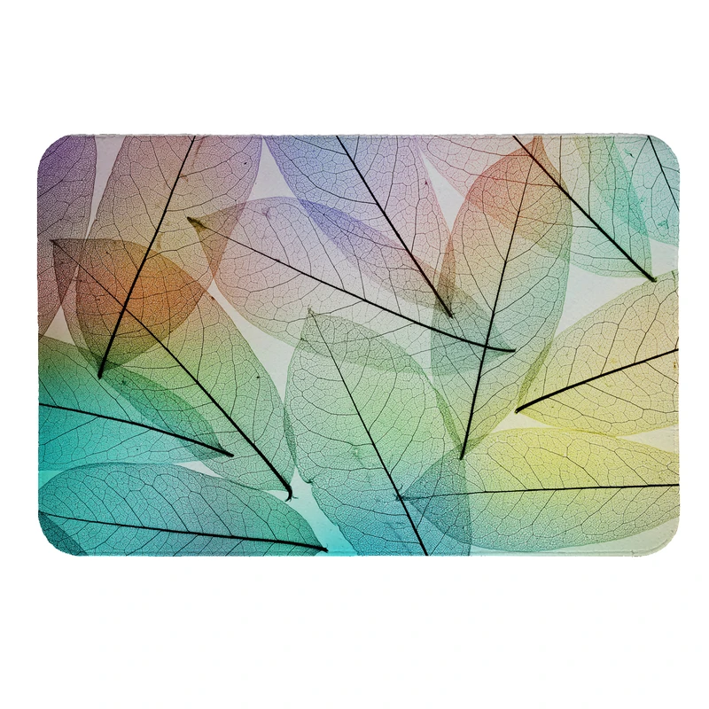 پادری طرح برگهای رنگی کد 5957 سایز 110 × 80 سانتی متر