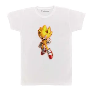 تی شرت بچگانه پرمانه طرح سونیک کد pmt.1591