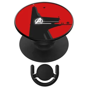 پایه نگه دارنده گوشی موبایل پاپ سوکت آکام مدل APSC01955 به همراه پاپ کلیپ