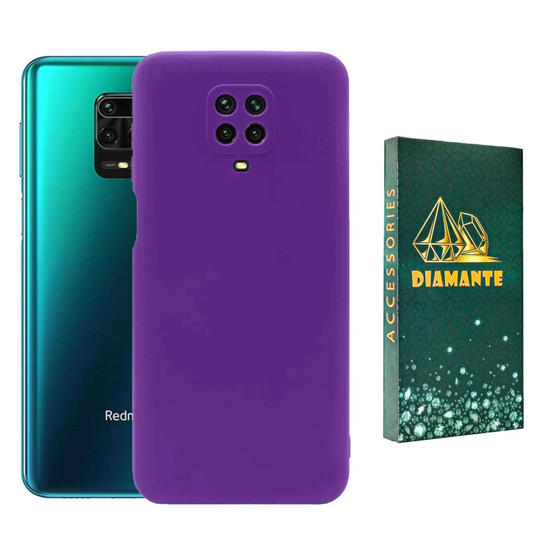 کاور دیامانته مدل silicon_77 Gn مناسب برای گوشی موبایل شیائومی Redmi Note 9 Pro 4G