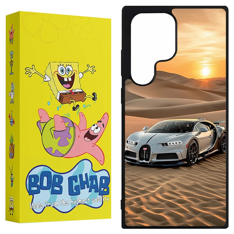 کاور باب قاب طرح ماشین مدل BCPS22U مناسب برای گوشی موبایل سامسونگ Galaxy S22 Ultra 5G