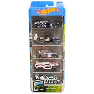 ماشین بازی هات ویلز مدل Hot Wheels Pack-5 SPEED BLUR بسته 5 عددی