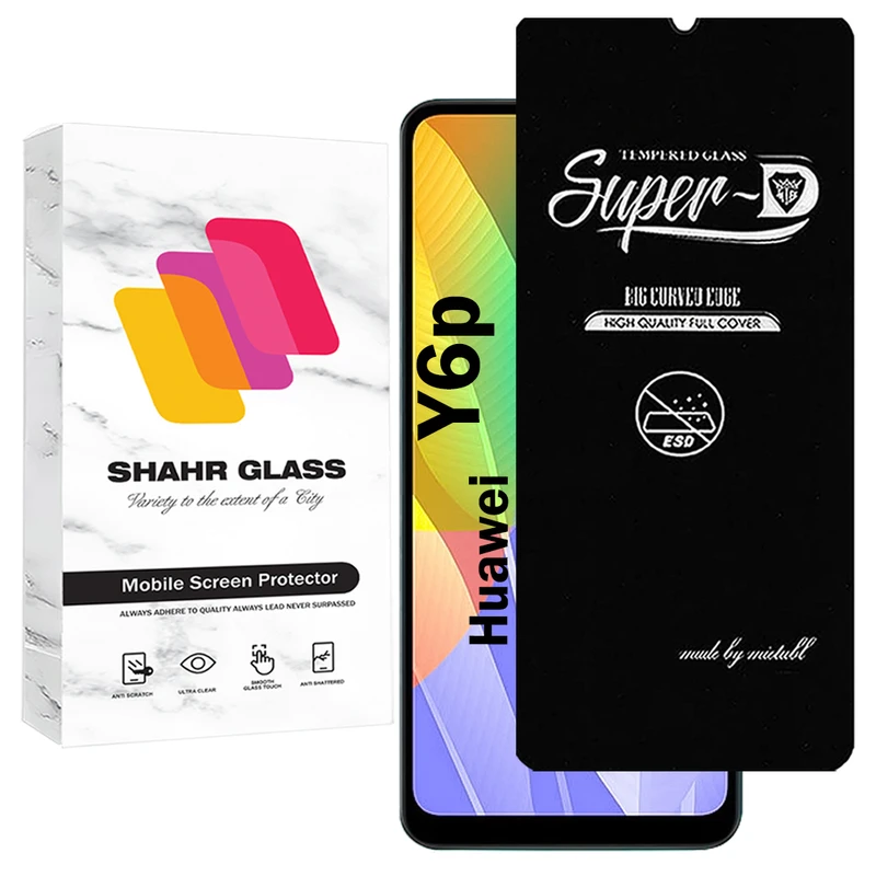 محافظ صفحه نمایش شهر گلس مدل SUPERDNSH مناسب برای گوشی موبایل هوآوی Y6p