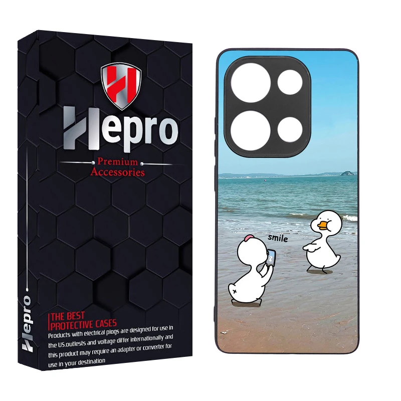 کاور هپرو طرح فانتزی مدل TPU مناسب برای گوشی موبایل شیائومی Poco M6 Pro 4G