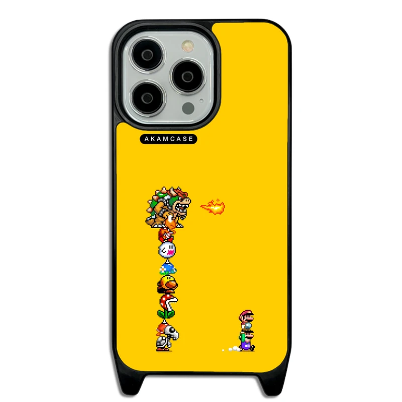کاور آکام مدل AMC-WLA13PRO-SUPER MARIO4 مناسب برای گوشی موبایل اپل iPhone 13 Pro
