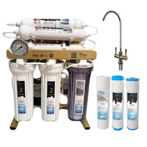 دستگاه تصفیه کننده آب اس اس وی مدل MaxGold N 2W X1055 +3F به همراه شیر دوکاره و فیلتر