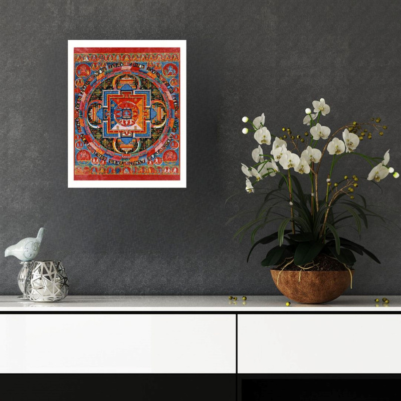 پوستر مدل مندالا ژناناداکینی م 