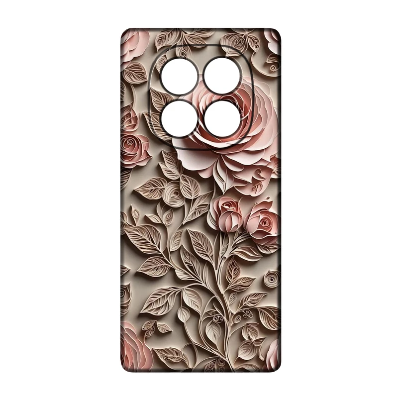 کاور طرح گل کد 317 مناسب برای گوشی موبایل شیائومی Redmi Note 14 Pro 5G