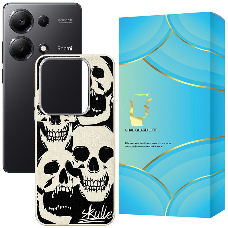 کاور قاب گارد لطفی مدل SKELET مناسب برای گوشی موبایل شیائومی Redmi Note 13 Pro 4G