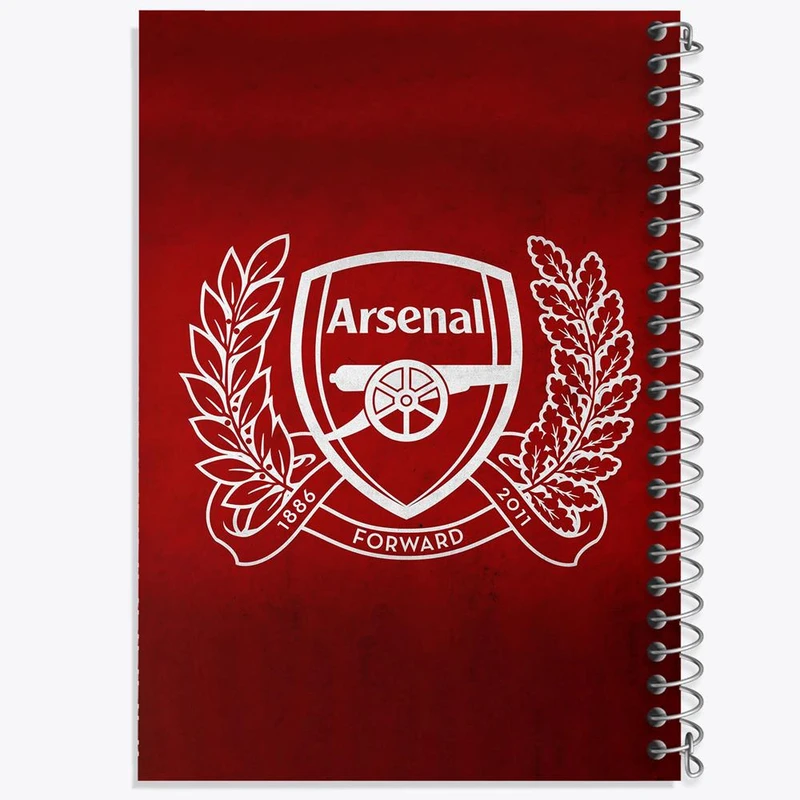 دفتر مشق 50 برگ خندالو مدل باشگاه آرسنال کد 27205