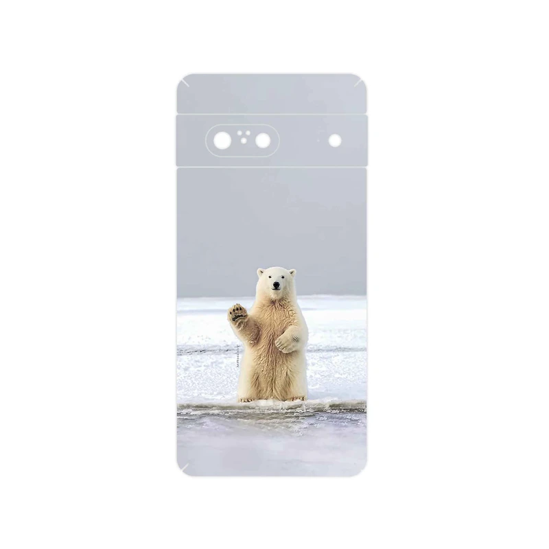 برچسب پوششی ماهوت مدل Polar_bear مناسب برای گوشی موبایل گوگل Pixel 7