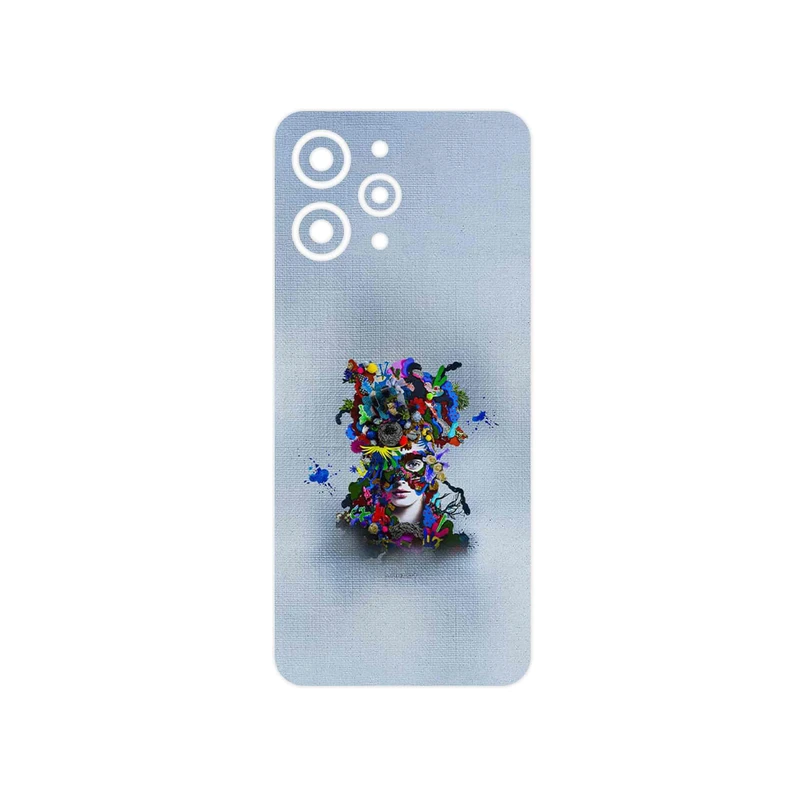 برچسب پوششی ماهوت مدل Collage of surreal Portrait of Women 4 مناسب برای گوشی موبایل شیائومی Redmi 12