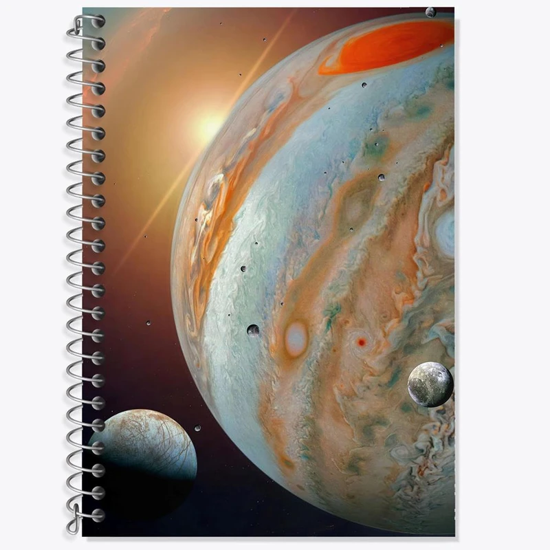 دفتر لغت 50 برگ خندالو مدل کهکشان و سیاره ها کد 25371