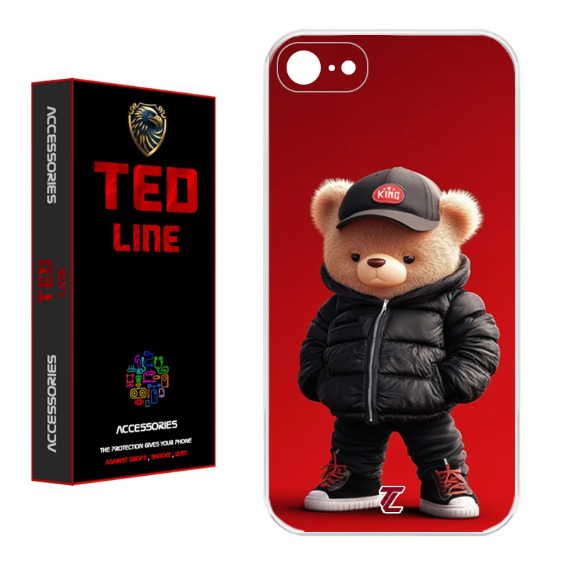 کاور تد لاین طرح تدی کد 1113 مناسب برای گوشی موبایل اپل Iphone 7 / 8 / SE 2020