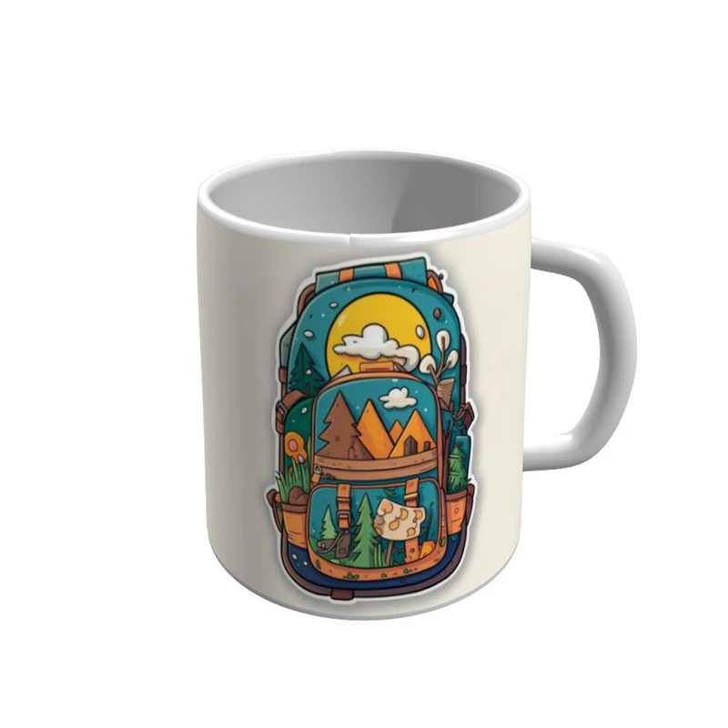 ماگ پاد آفرین طرح طبیعت مدل طبیعت گردی کد v114