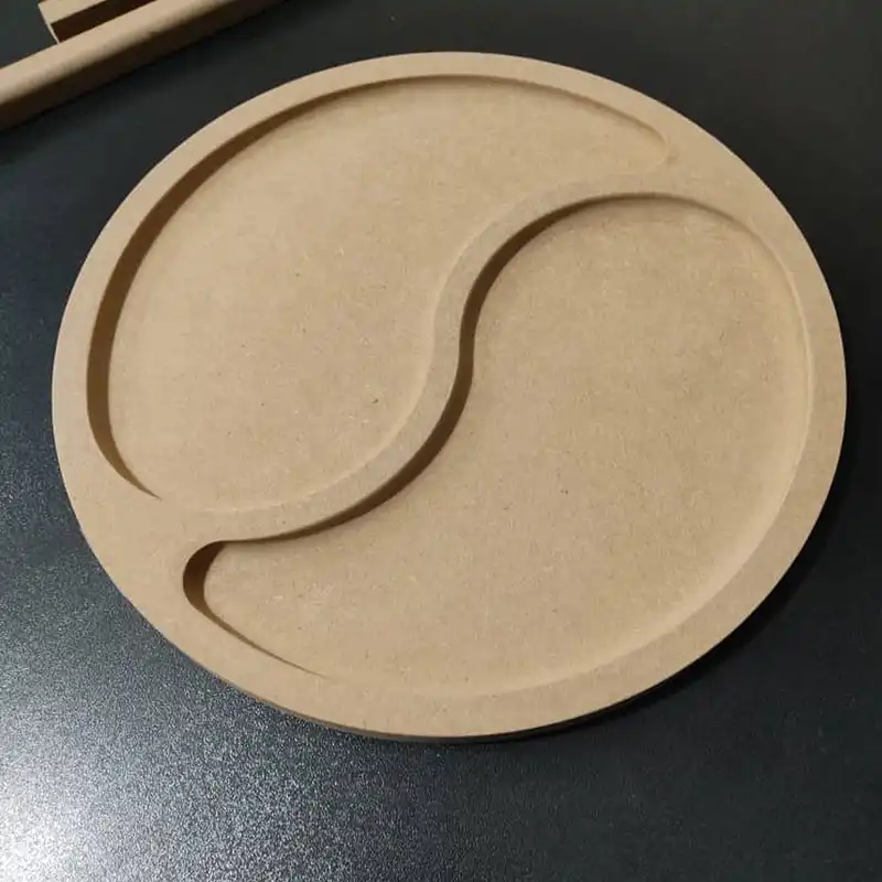 اردوخوری چوبی طرح بته جقه کد HDS1009M16KH