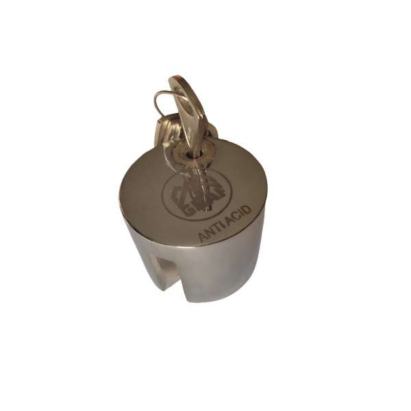 قفل دیسکی موتور سیکلت سه قاف مدل گرد ANTIACID