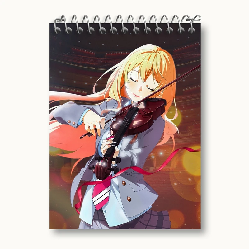 دفتر یادداشت 50 برگ خندالو مدل ویولن Violin کد 27956