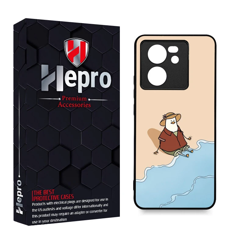 کاور هپرو طرح فانتزی مدل TPU مناسب برای گوشی موبایل شیائومی 13T / 13T PRO