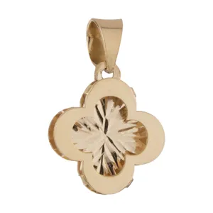 آویز گردنبند طلا 18 عیار زنانه سین سان مدل SNR147