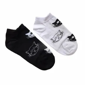 جوراب دخترانه مدل گربه کد 999