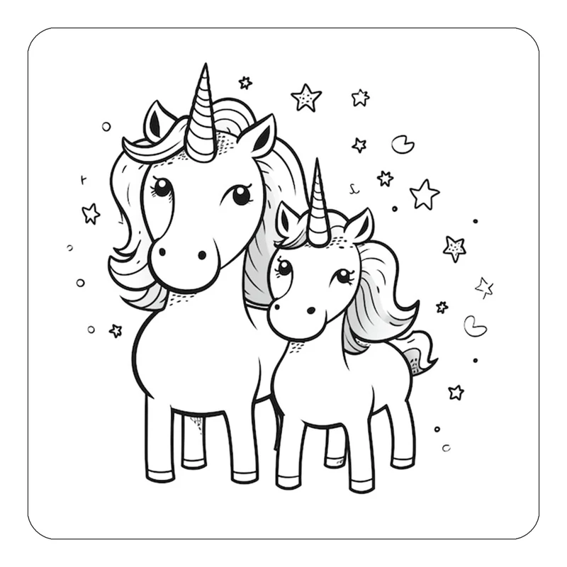 مگنت کاکتی طرح اسب تک شاخ و یونیکورن مدل mp30438