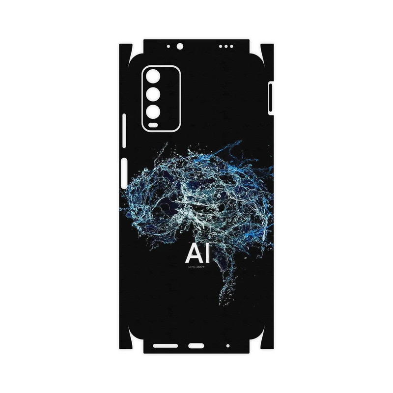 برچسب پوششی ماهوت مدل Artificial intelligence 2-FullSkin مناسب برای گوشی موبایل شیائومی Redmi Note 9 4G