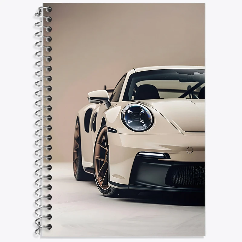 دفتر نت موسیقی 50 برگ خندالو طرح ماشین اسپرت کد F5189