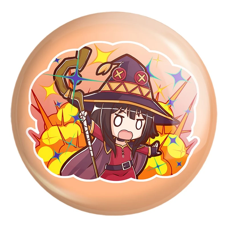 پیکسل خندالو طرح مگومین انیمه کونوسوبا Konosuba کد 27164 مدل بزرگ