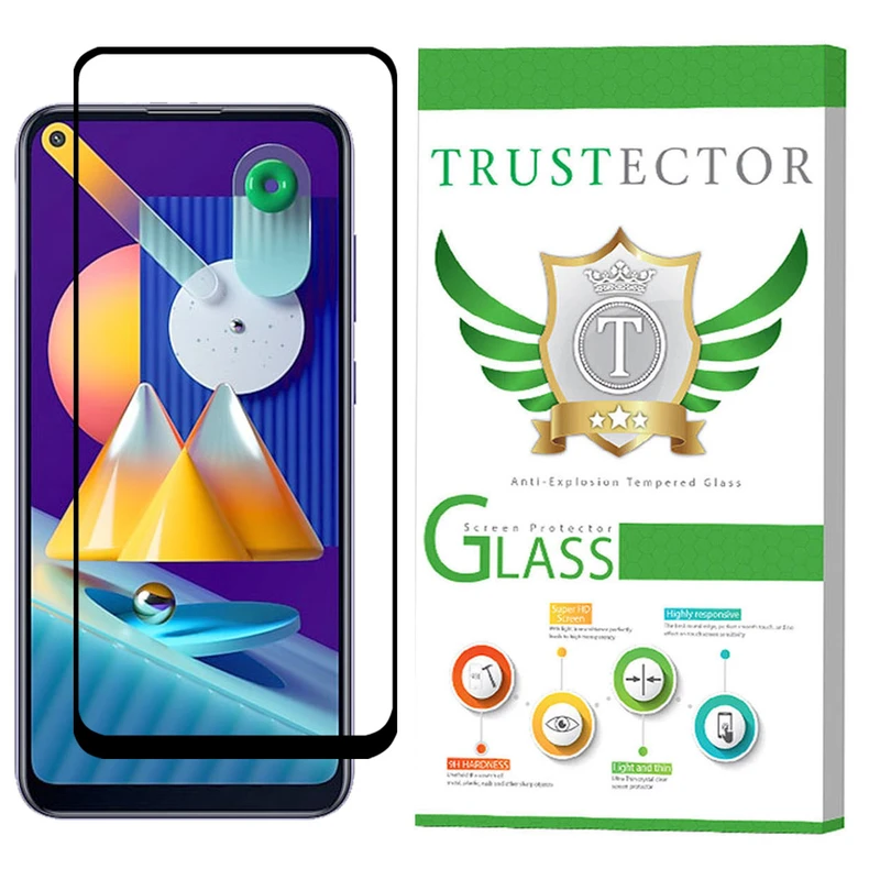  محافظ صفحه نمایش سرامیکی تراستکتور مدل CRM مناسب برای گوشی موبایل سامسونگ Galaxy M11