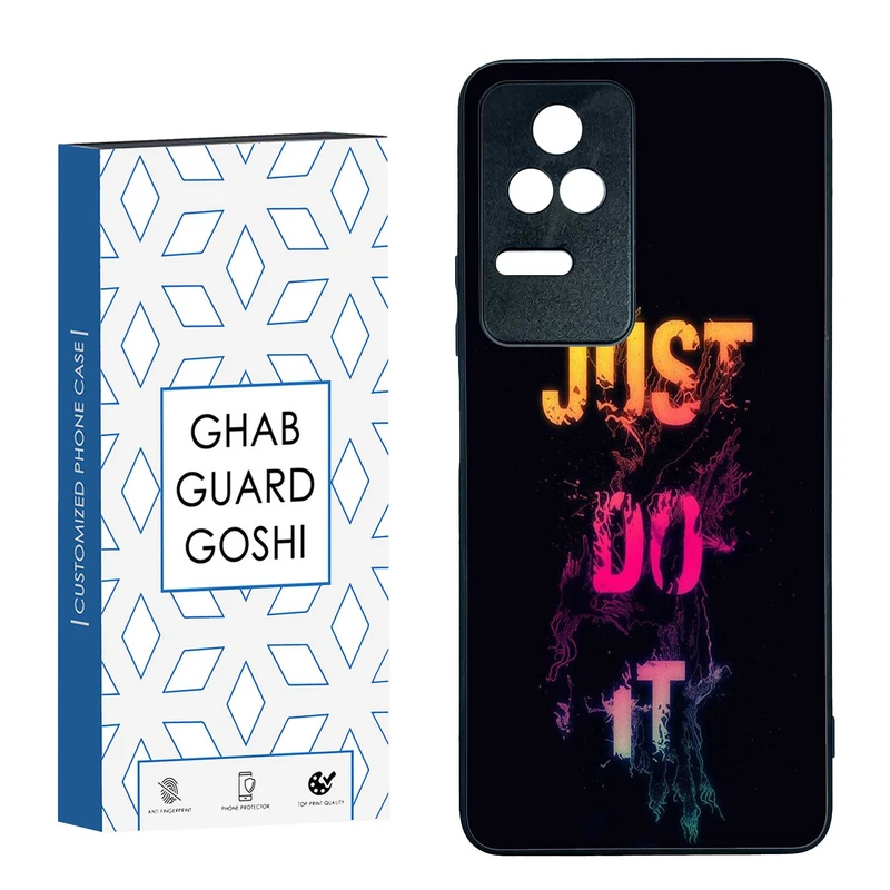 کاور قاب گارد گوشی طرح just do it کد TPU-106 مناسب برای گوشی موبایل شیائومی  Redmi K40S / Poco F4 5G