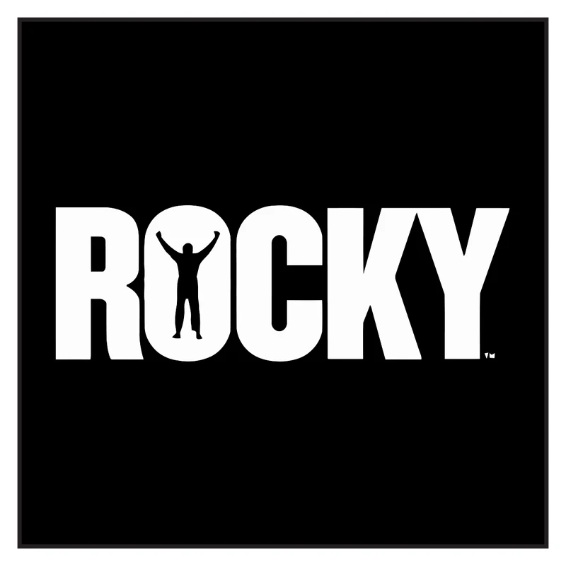 استیکر خودرو پویا مارکت طرح راکی کد 2583