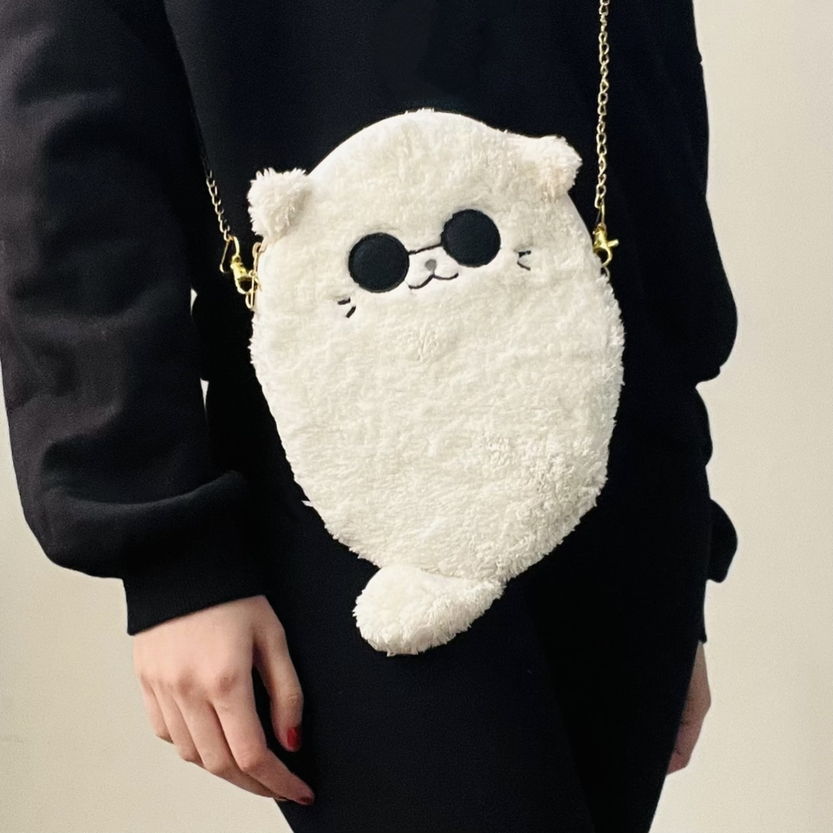 کیف رودوشی دخترانه مدل گربه jujutsu kaisen