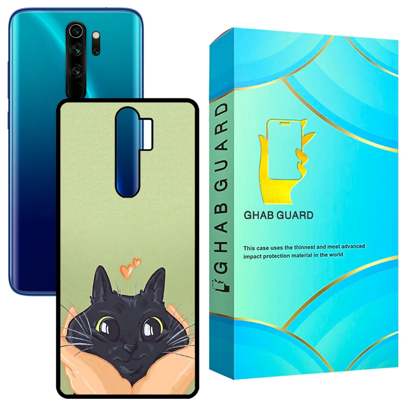 کاور قاب گارد طرح گربه مدل GCHPN8P مناسب برای گوشی موبایل شیائومی Redmi Note 8 Pro