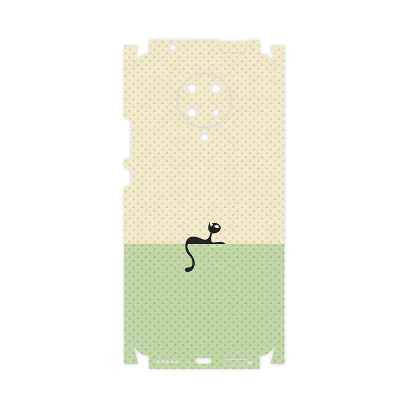 برچسب پوششی ماهوت مدل Minimal Internet Cat Icon-FullSkin مناسب برای گوشی موبایل شیائومی Poco F2 Pro