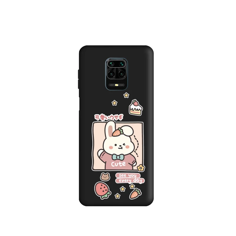 کاور طرح خرگوش کیوت کد m2817 مناسب برای گوشی موبایل شیائومی Redmi Note 9S / Redmi Note 9 Pro