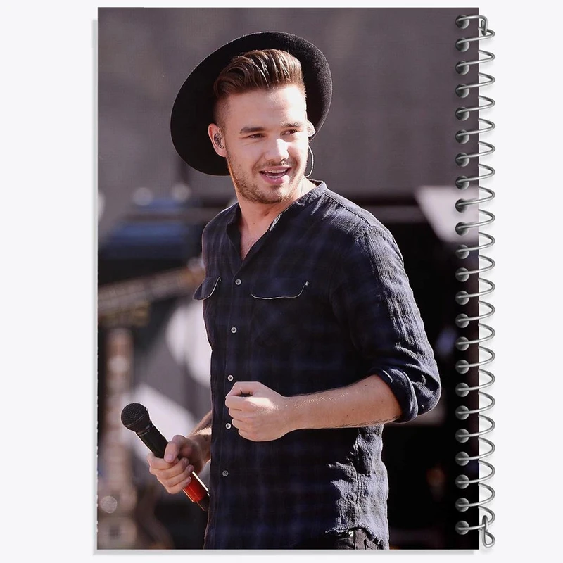 دفتر لیست خرید 50 برگ خندالو طرح لیام پین گروه موسیقی وان دایرکشن One Direction کد 18959