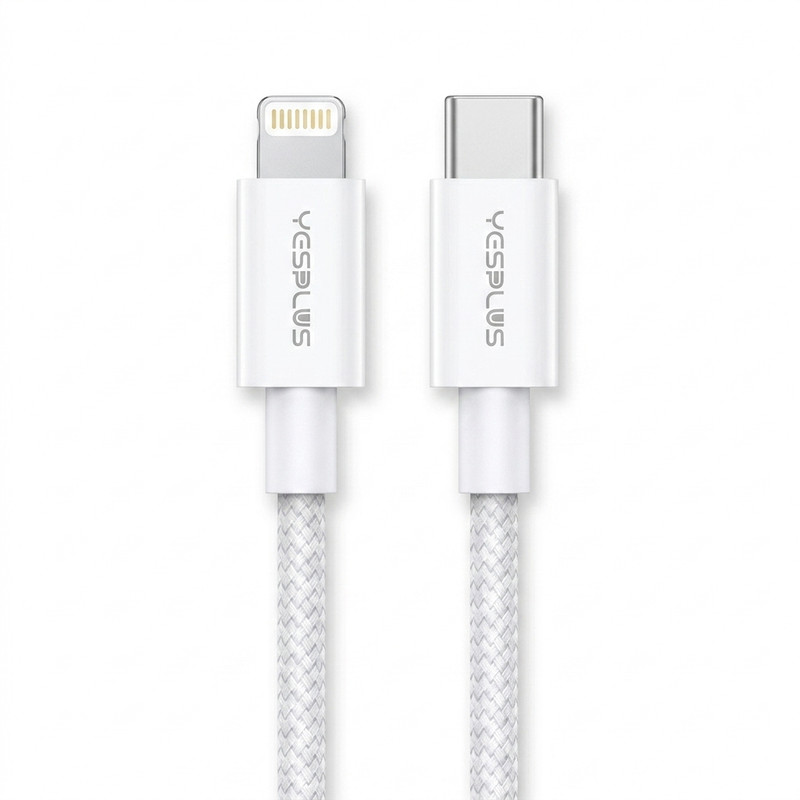 کابل تبدیل USB-C به لایتنینگ یس پلاس مدل 13PROMAX 27W FAST طول 1 متر