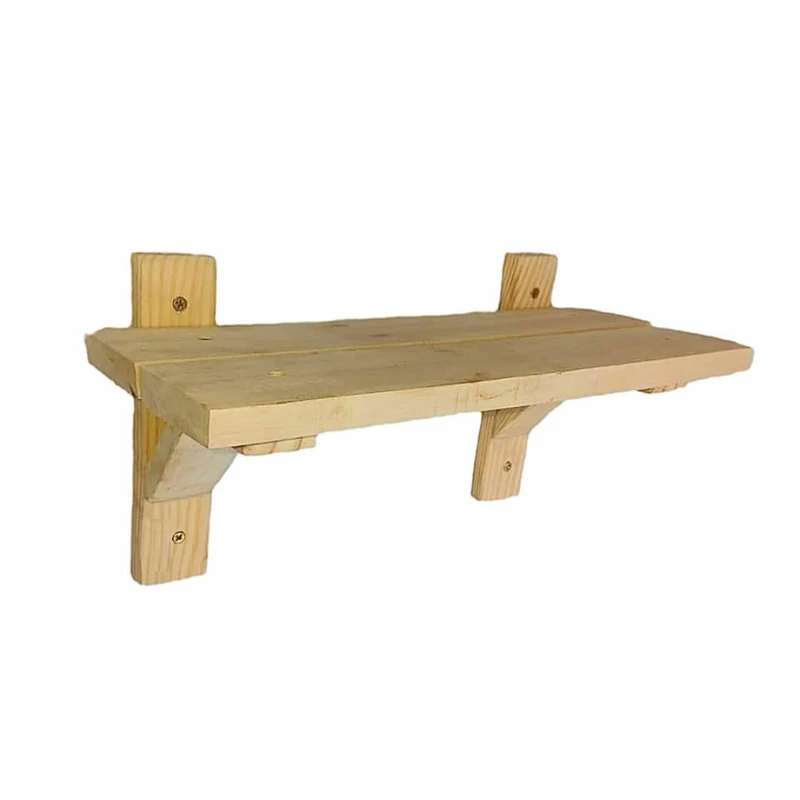 شلف دیواری مدل SD چوبی