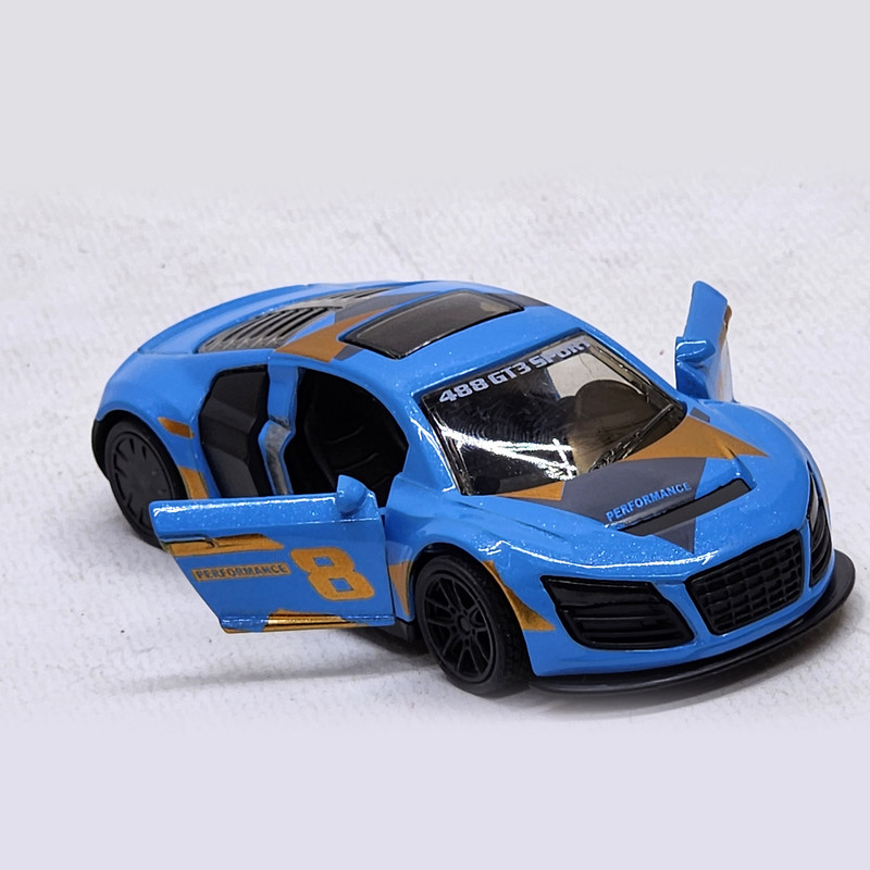 ماشین بازی مدل فلزی عقبکش آئودی