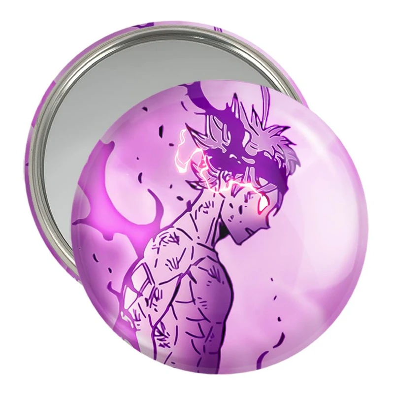 آینه جیبی خندالو مدل آستا انیمه بلک کلاور Black Clover  کد 11748