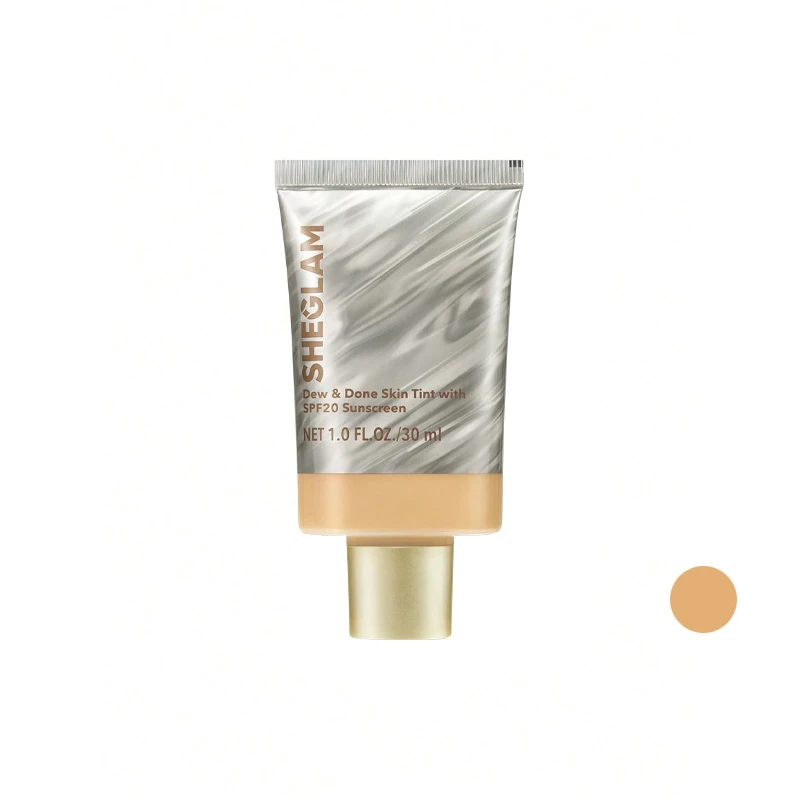 کرم پودر مایع SPF20 شیگلم مدل Bamboo شماره 06 مناسب برای انواع پوست حجم 30 میلی‌لیتر